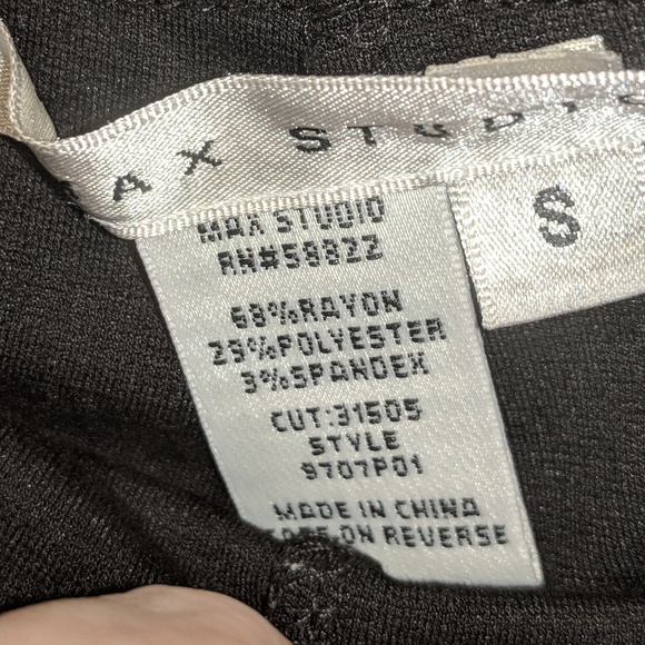 MAX STUDIO LEGGINGS BLACK S - Picture 2 of 7